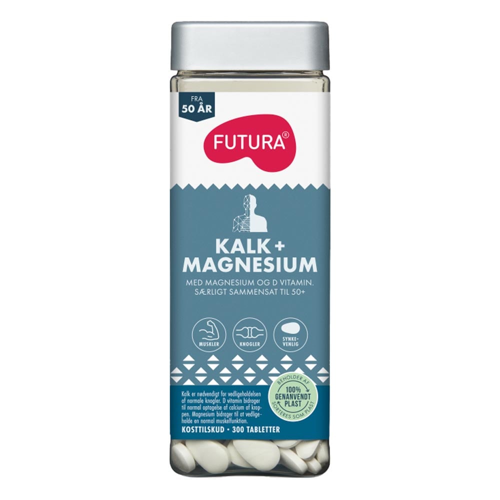 Futura Kalk + Magnesium (300 tabletter)