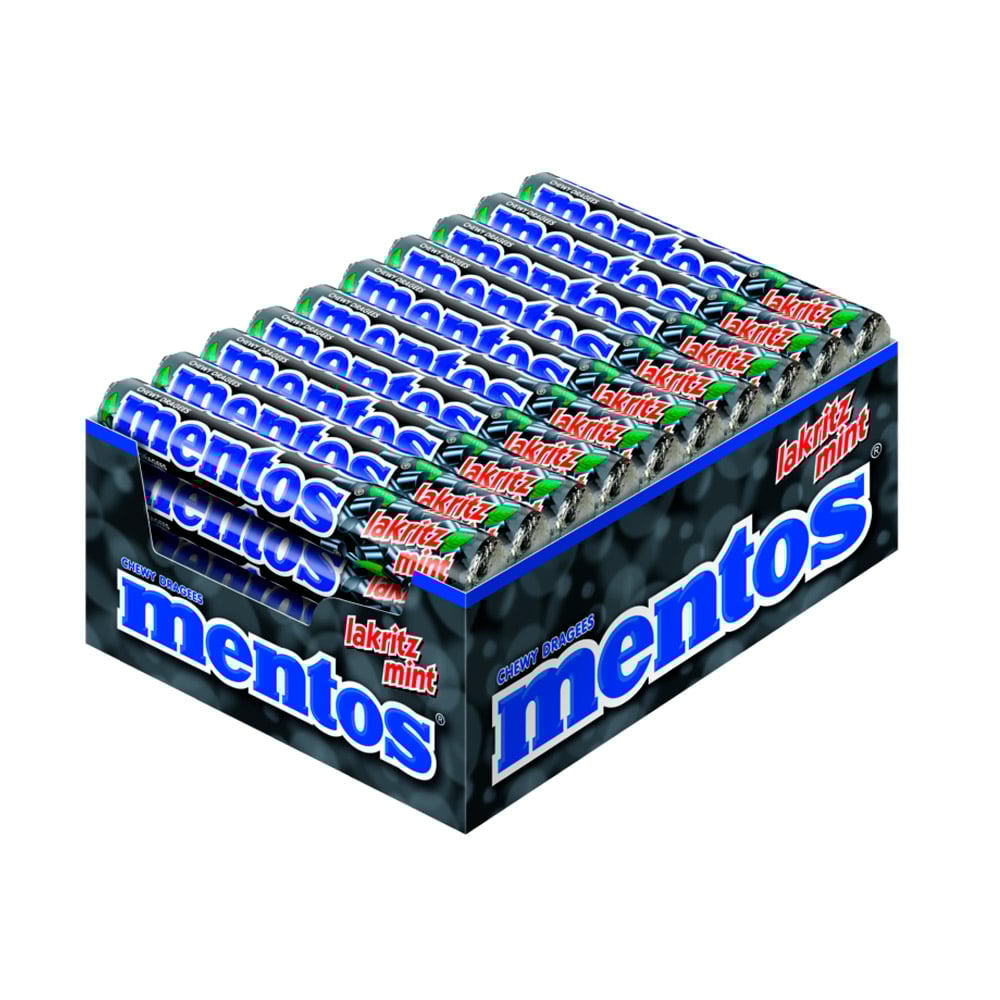 Mentos Chewy - Lakrids Mint (40 x 38g)