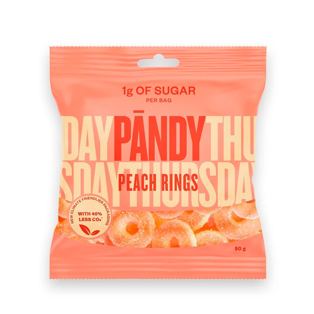 Pandy Candy Peach Rings (50g)