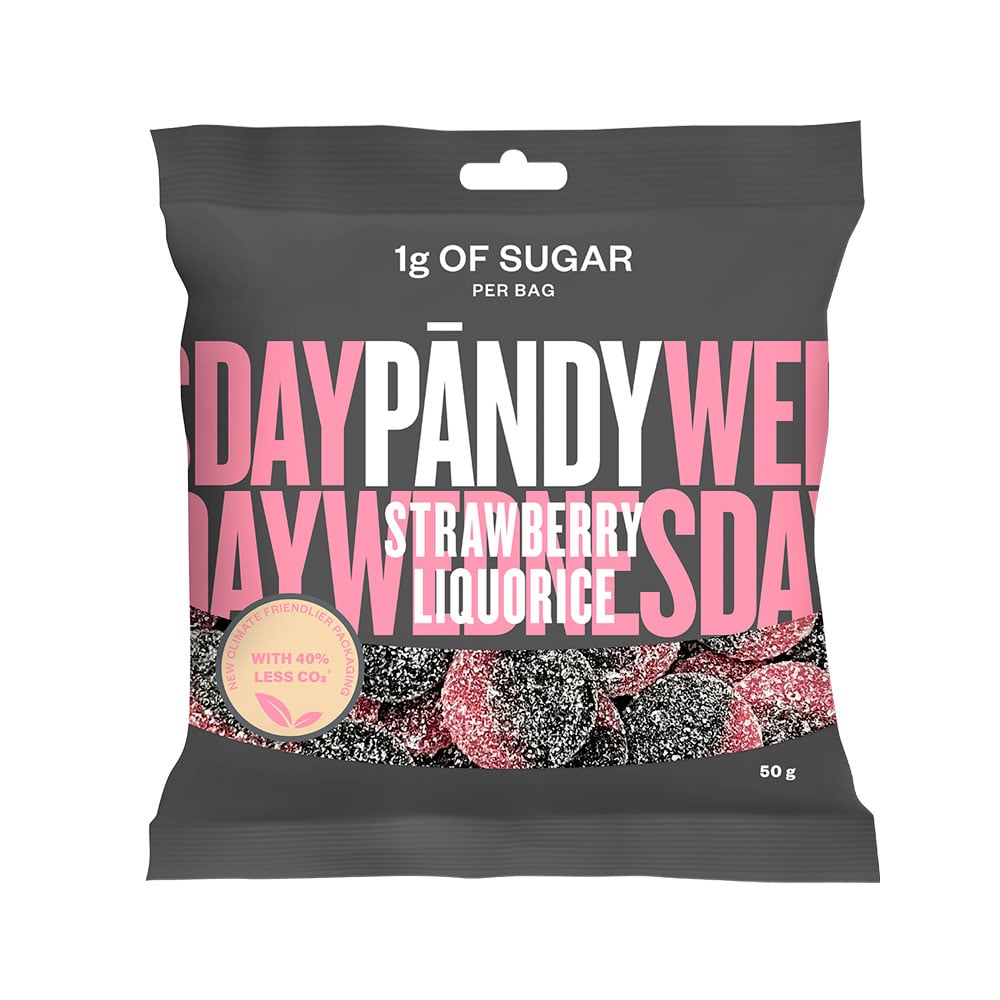 Pandy Candy Strawberry Liquorice (50g)