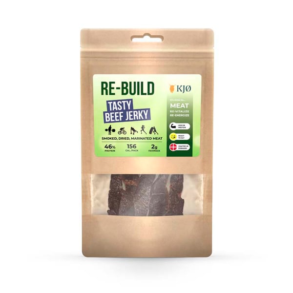 Kjø - Re-build - Tasty Beef Jerky (60g)