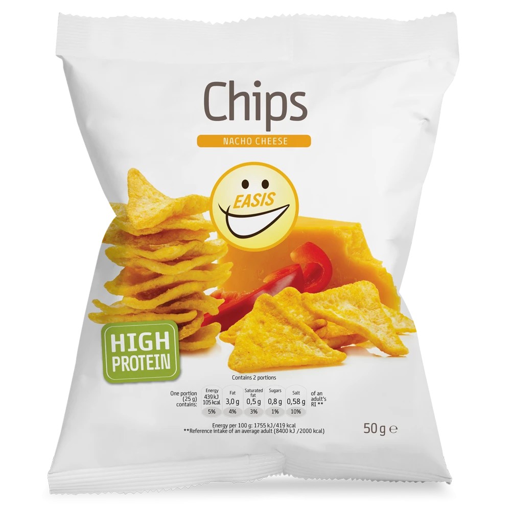EASIS Nacho Cheese Chips (50g)