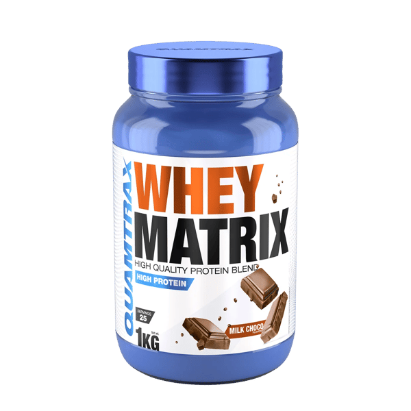 Quamtrax Whey Matrix – Milk Chocolate (1000g) - ProteinProteinpulver