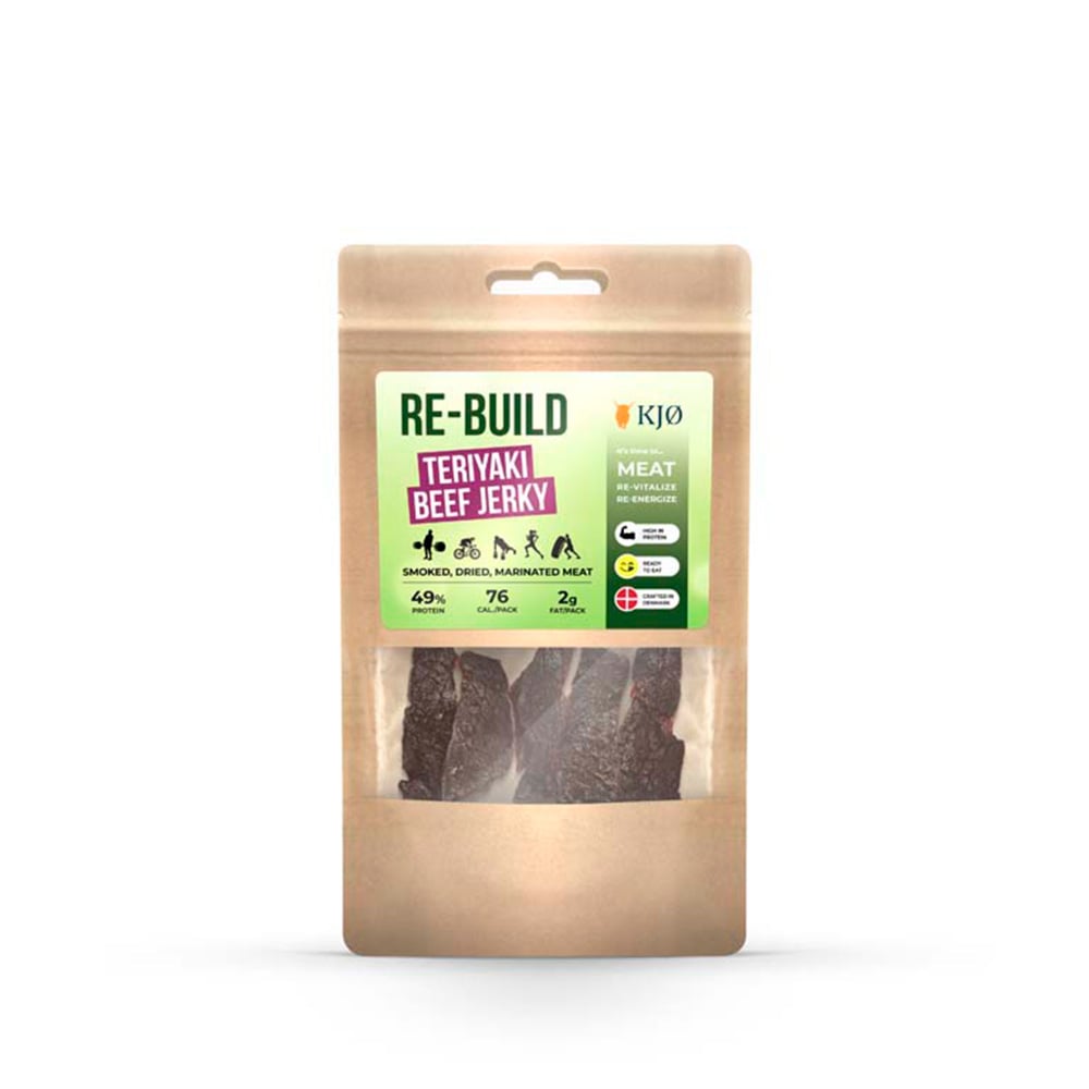 Kjø - Re-build - Teriyaki Beef Jerky(25g)