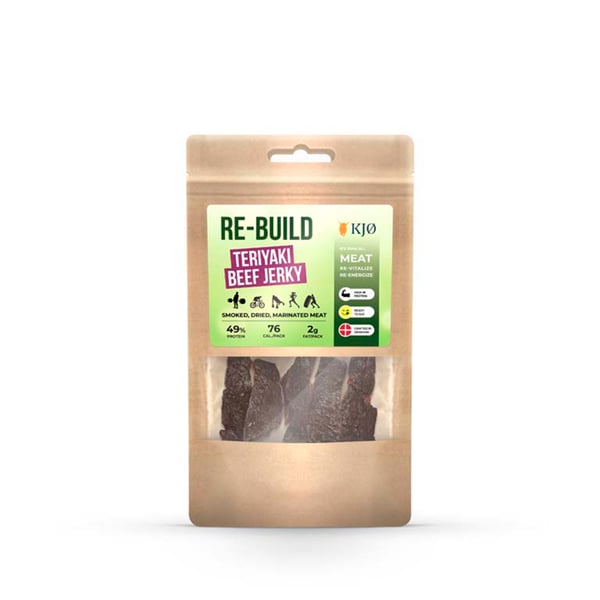 Kjø - Re-build - Teriyaki Beef Jerky(25g)