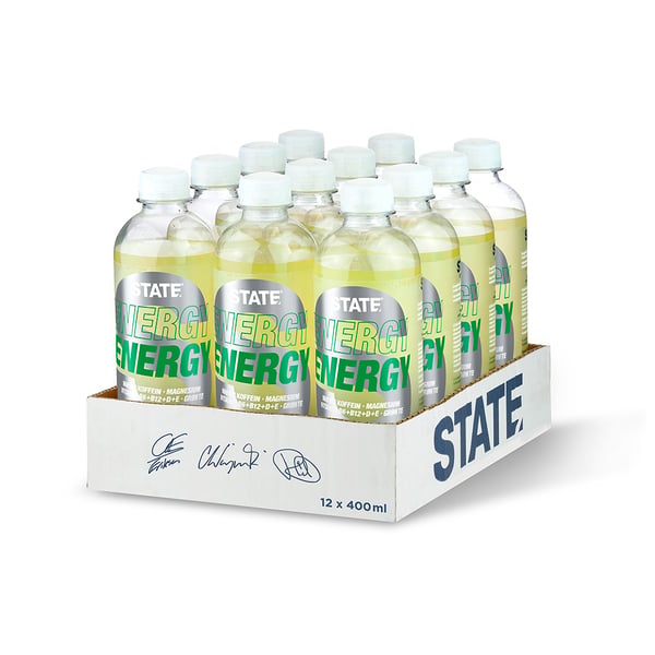 State Energy Pineapple Zero (12 x 400ml) - Energidrik