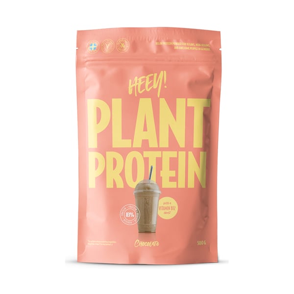 Heey! Vegan Plant Proteinpulver - Chocolate (500g) - ProteinProteinpulver