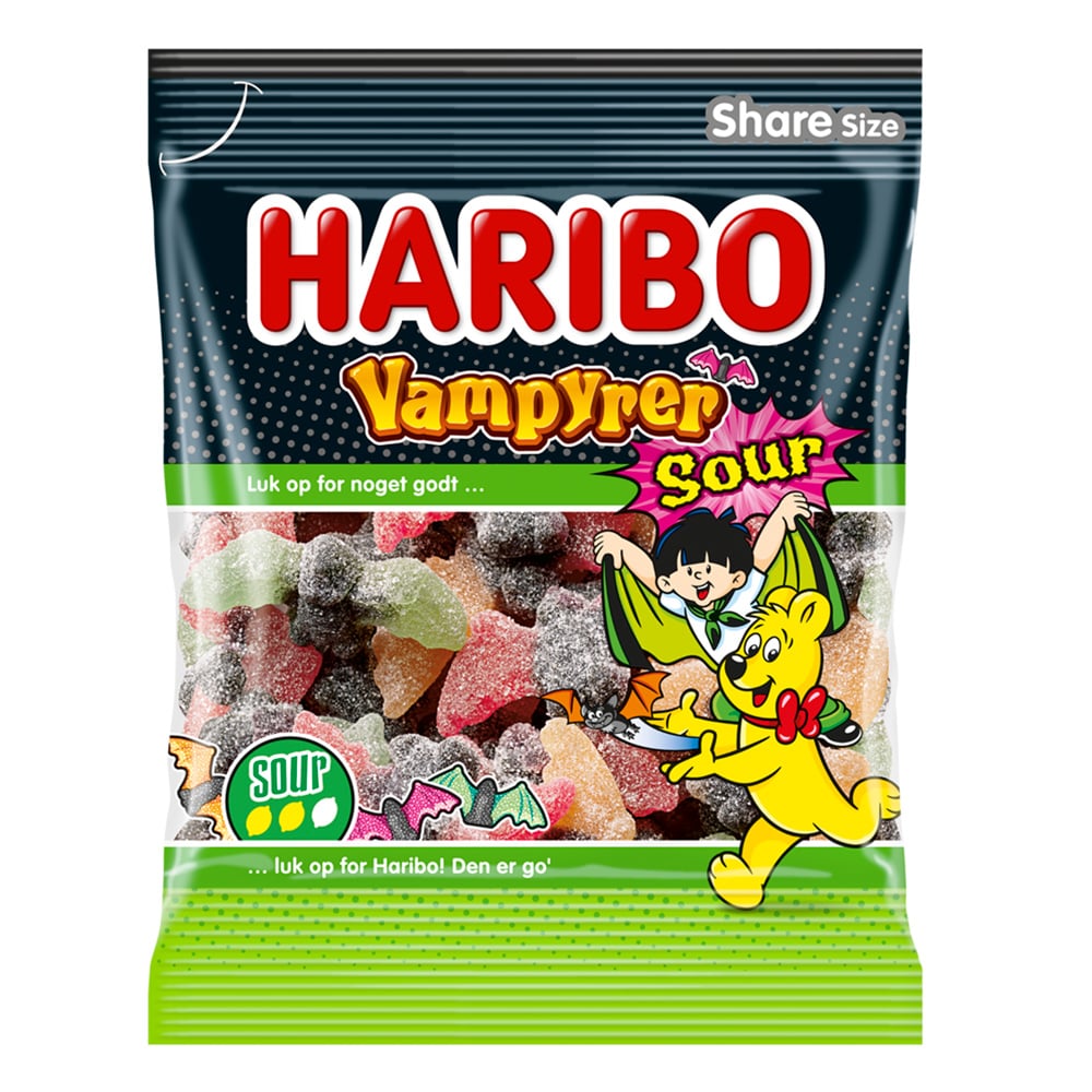 Haribo Vampyrer Sour (120g)