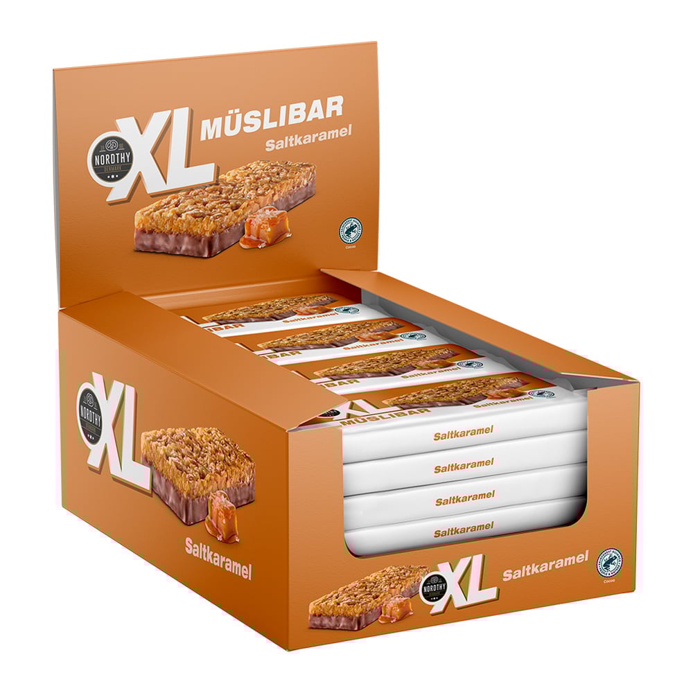 XL Müsli Bar Salt Karamel (24 x 50g)