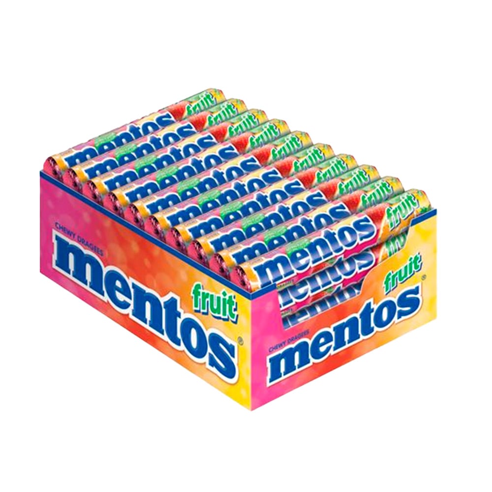 Mentos Chewy - Fruit (40 x 38g)