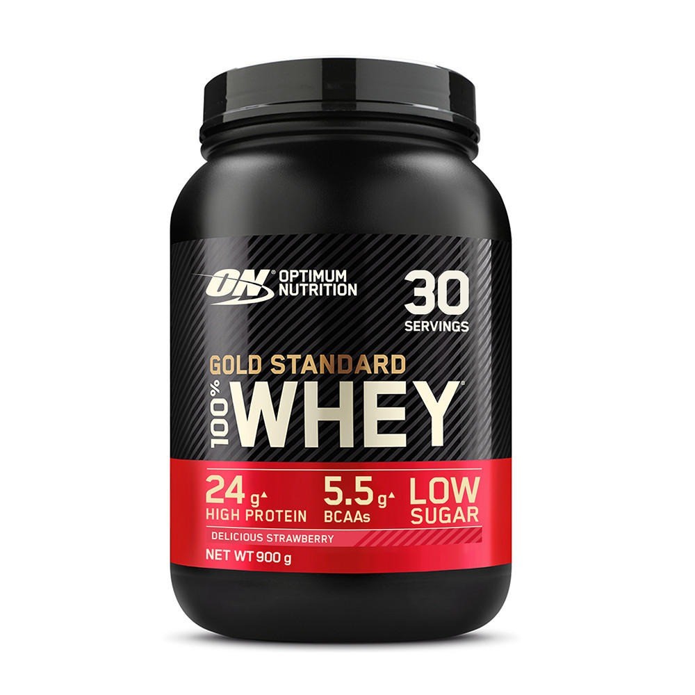 Optimum Nutrition 100% Whey Gold Standard - Delicious Strawberry (900g)