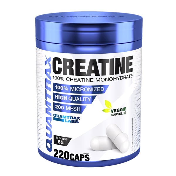 Quamtrax Creatine - Unflavored (220 caps) - Kreatin