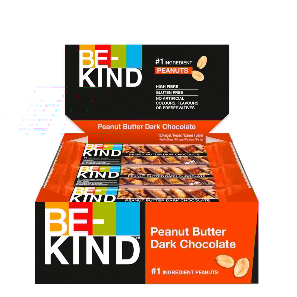Be Kind - Peanut Butter Dark Chocolate (12 x 40g)