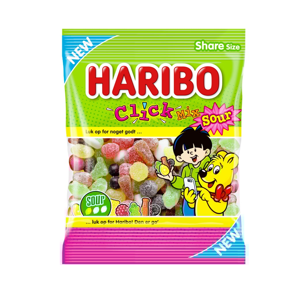 Haribo Click Mix Sour (120g)