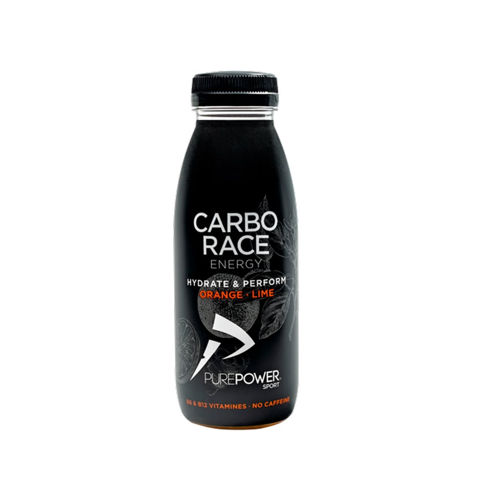 PurePower Carbo Race Energy - Orange & Lime (12 x 330ml)