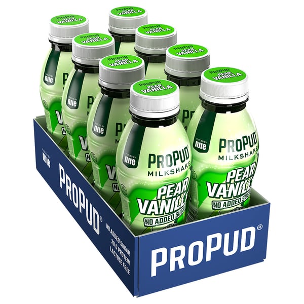 ProPud Proteinmilkshake - Pear Vanilla (8 x 330ml) - Protein Milkshake