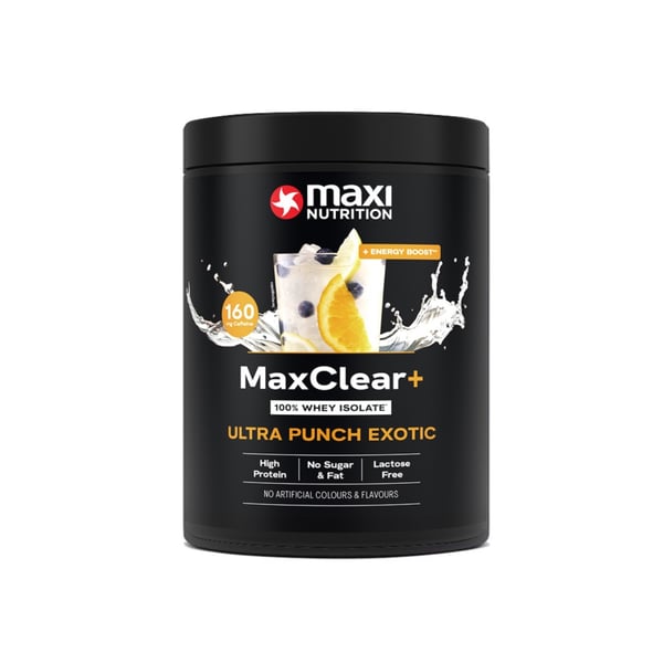 MaxiNutrition MaxClear+ 100% Whey Isolate - Ultra Punch Exotic (300g) - ProteinProteinpulver
