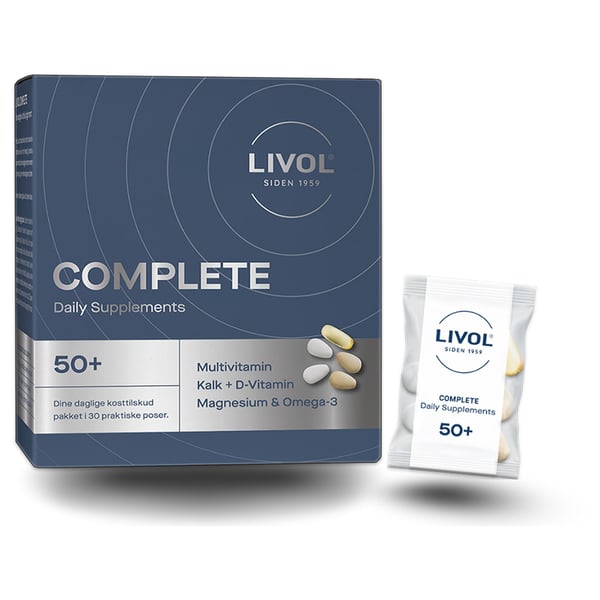 Livol Complete 50+ (30 stk)