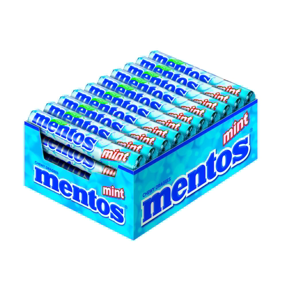 Mentos Chewy - Mint (40 x 38g)