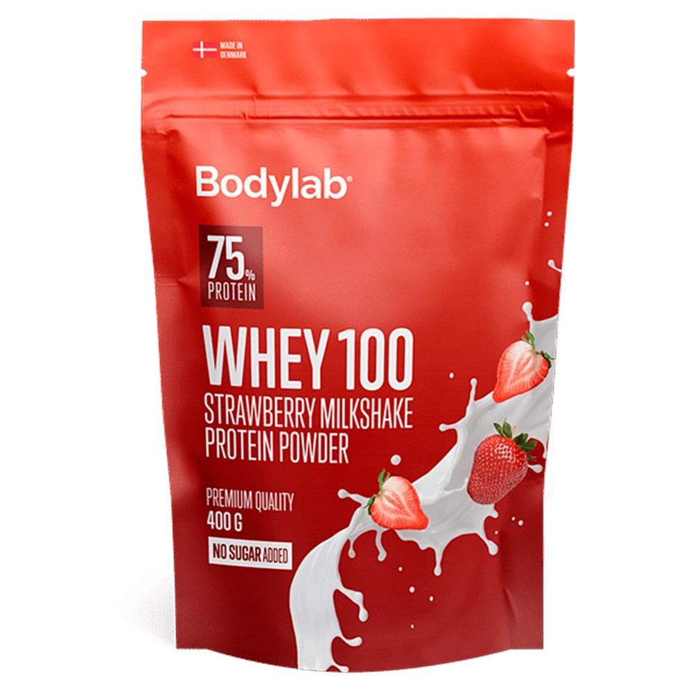 Bodylab Whey 100 Strawberry Milkshake (400g)
