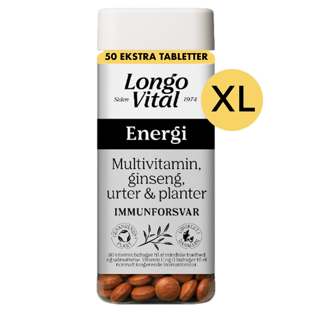 Longo Vital Energi Multivitamin Valuepack - (230 tabs)