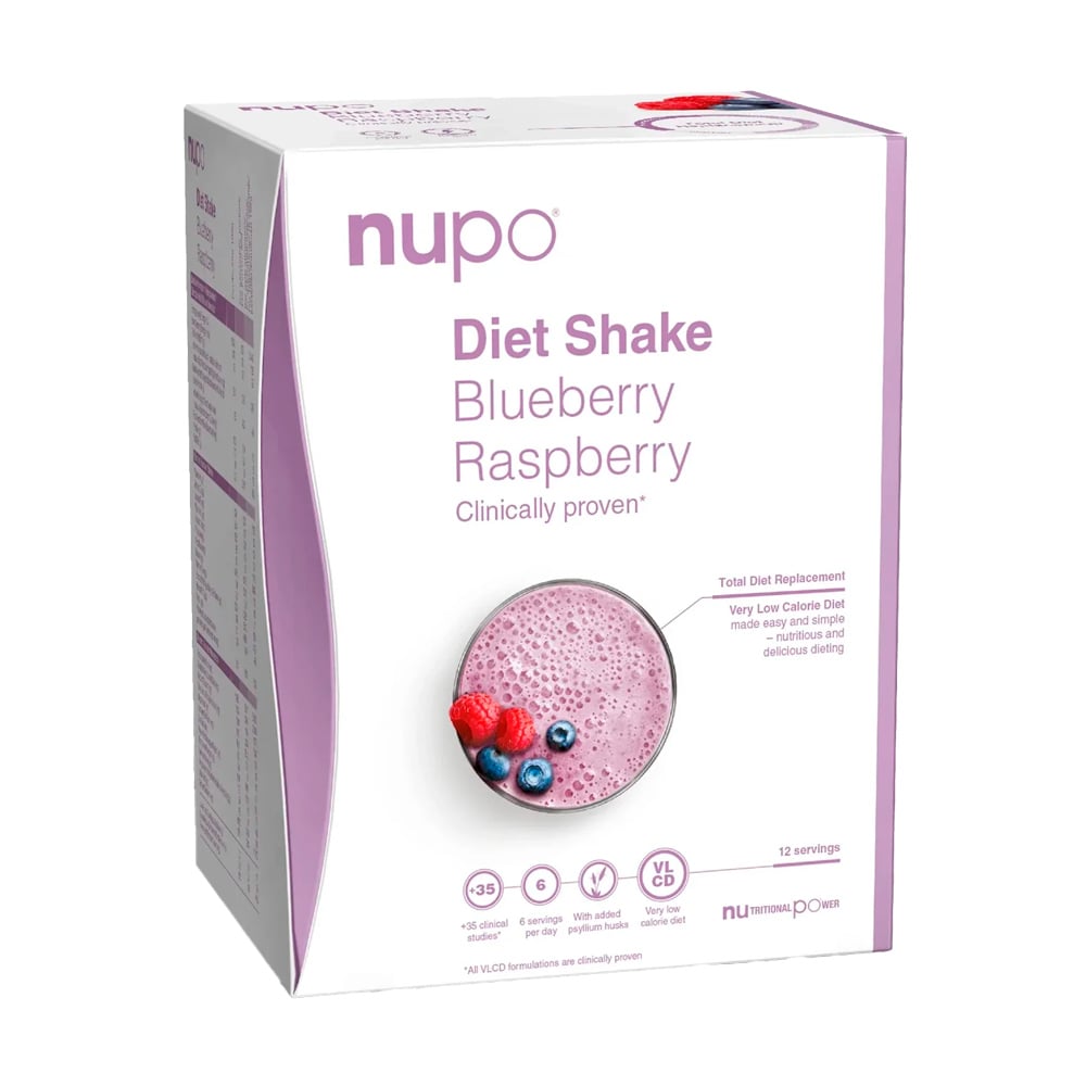 Nupo Diet Shake Blueberry Raspberry (384g)