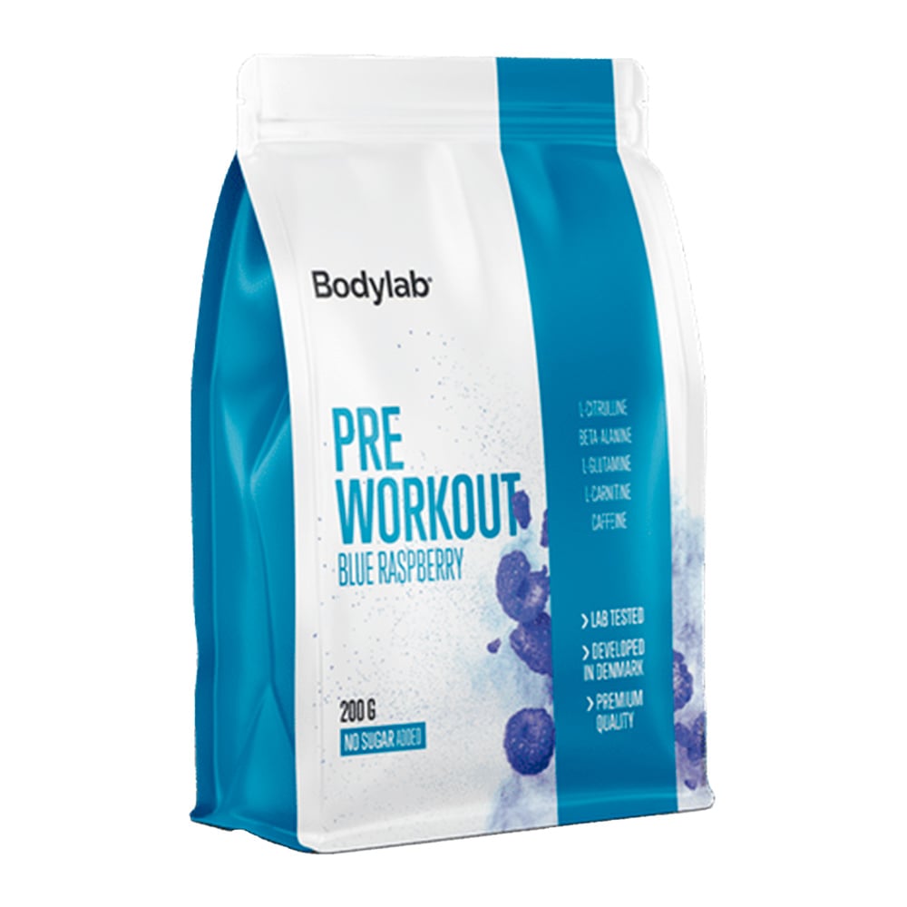 Bodylab Preworkout Blue Raspberry (200g)