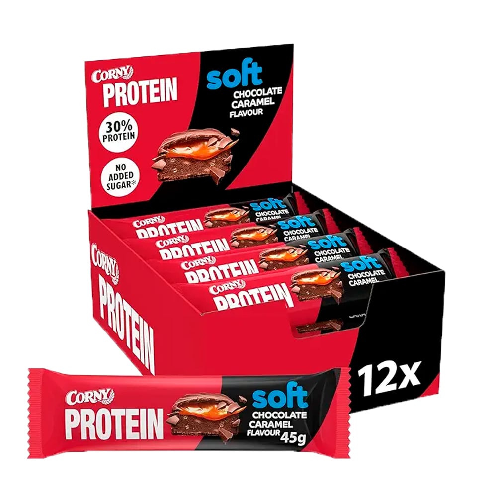 Corny Soft Proteinbar Chocolate Caramel (12 x 45g)