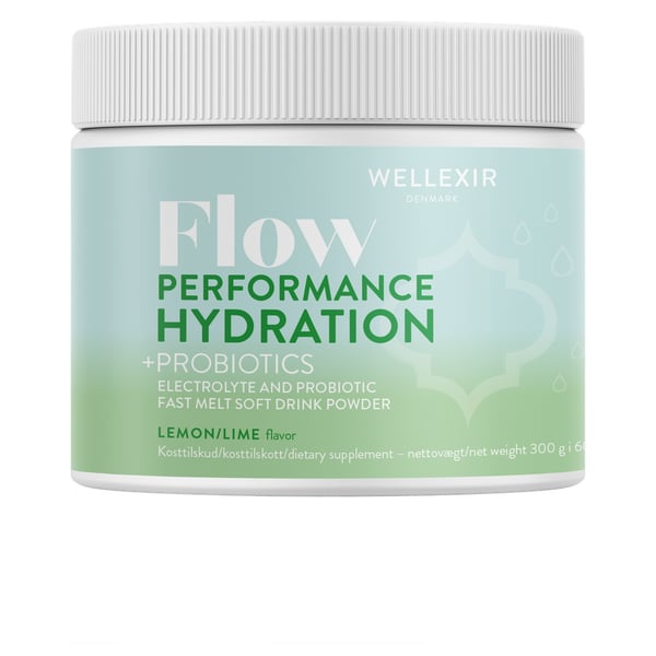 Wellexir Flow Performance Hydration Lemon/Lime (300g) - Elektrolytter