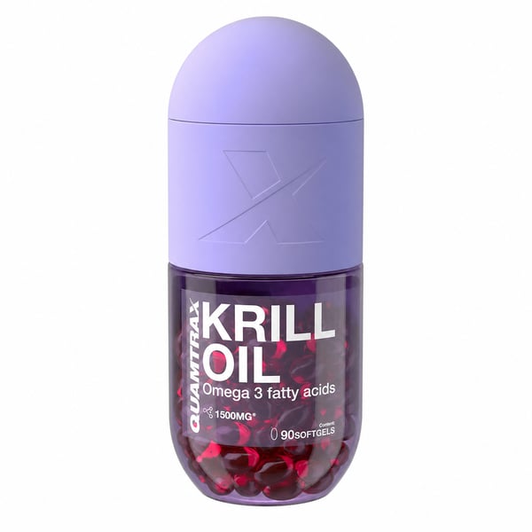 Quamtrax Krill Oil 1500mg (90 softgels) - Vitaminer