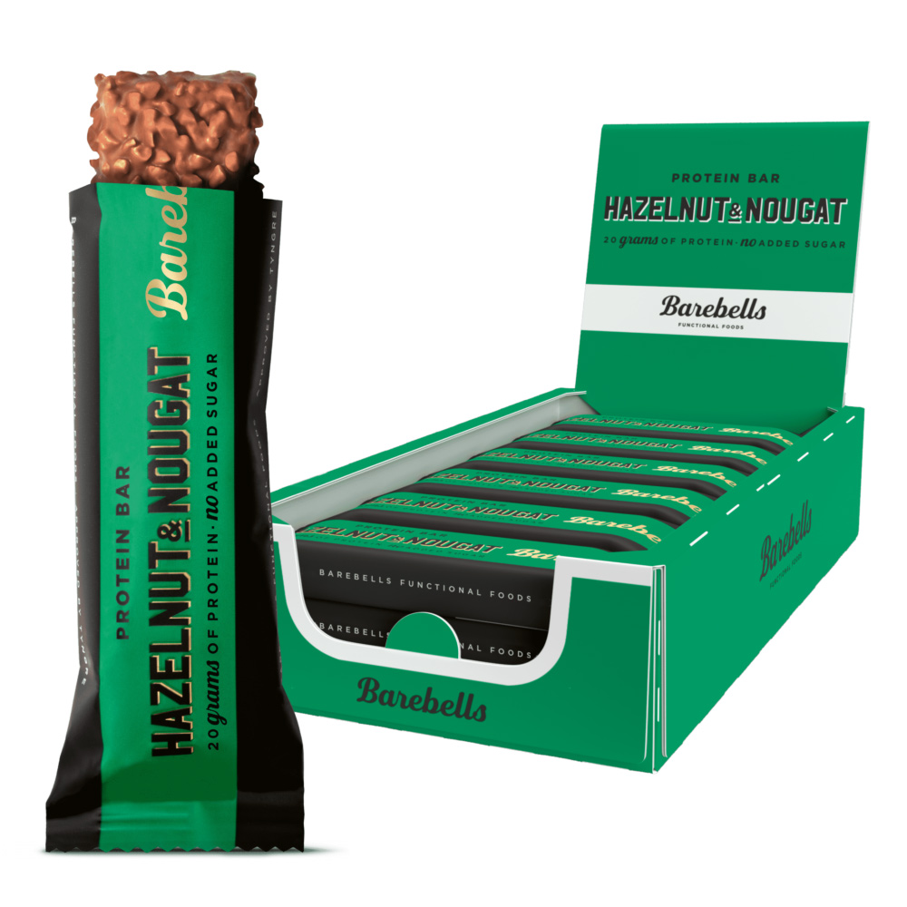 Barebells Proteinbar Hazelnut & Nougat (12 x 55g)