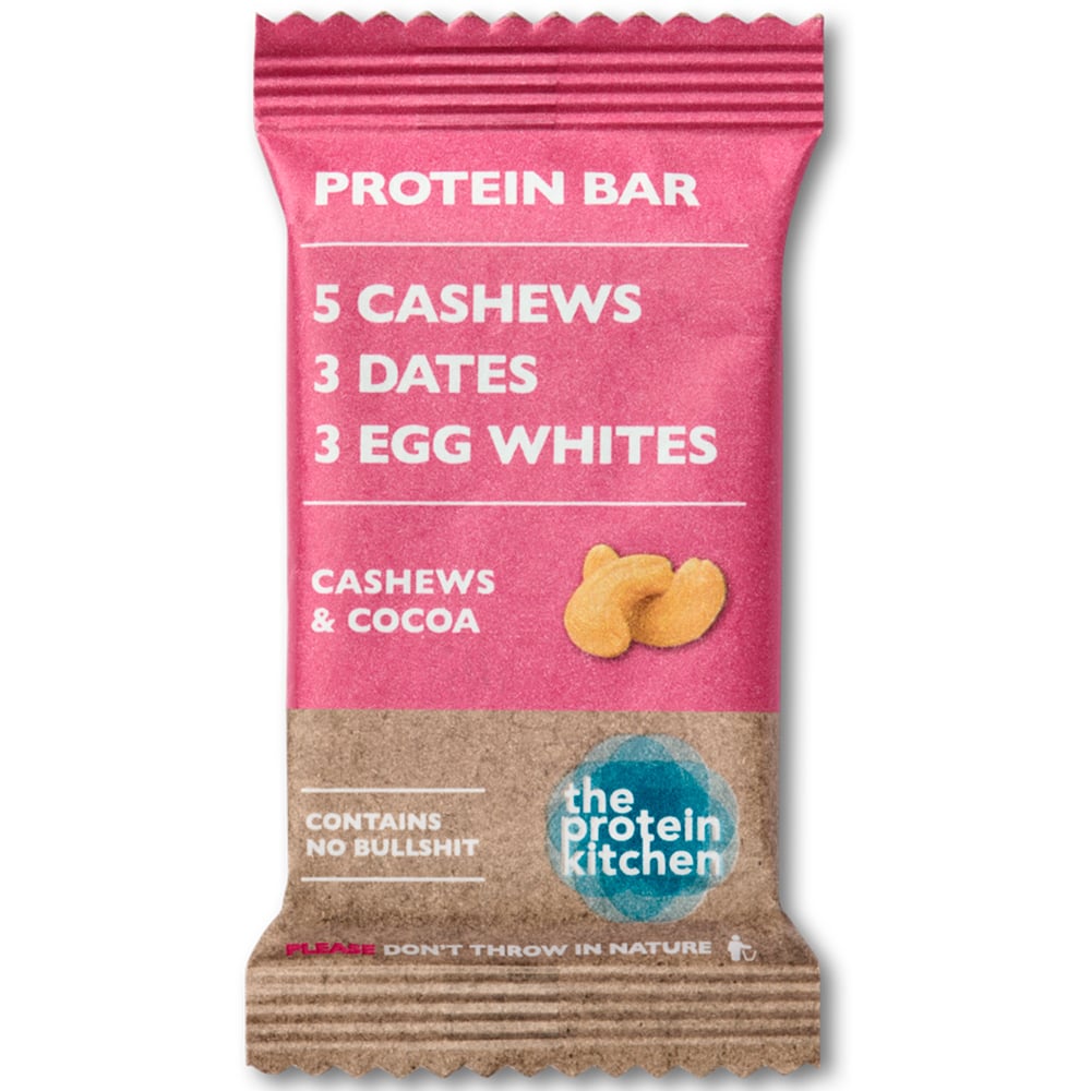 The Protein Kitchen Proteinbar - Cashew & Cocoa (12 x 50g)