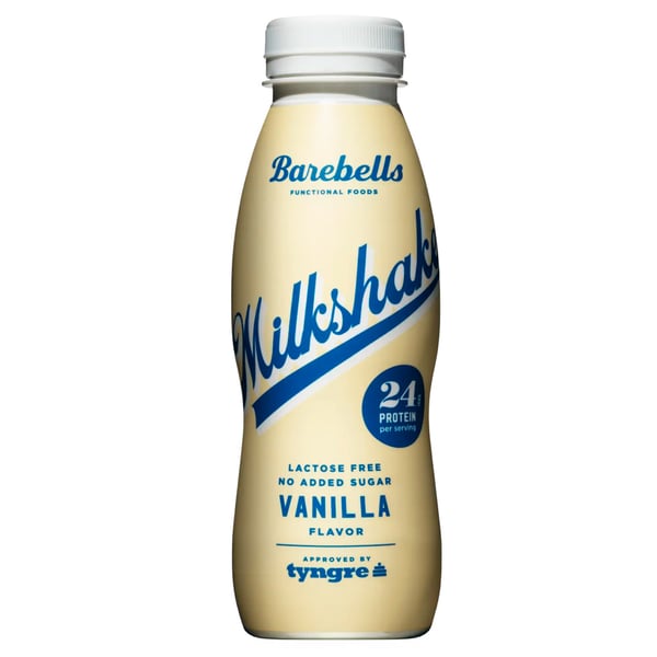 Barebells Milkshake Vanilje (8 x 330ml)