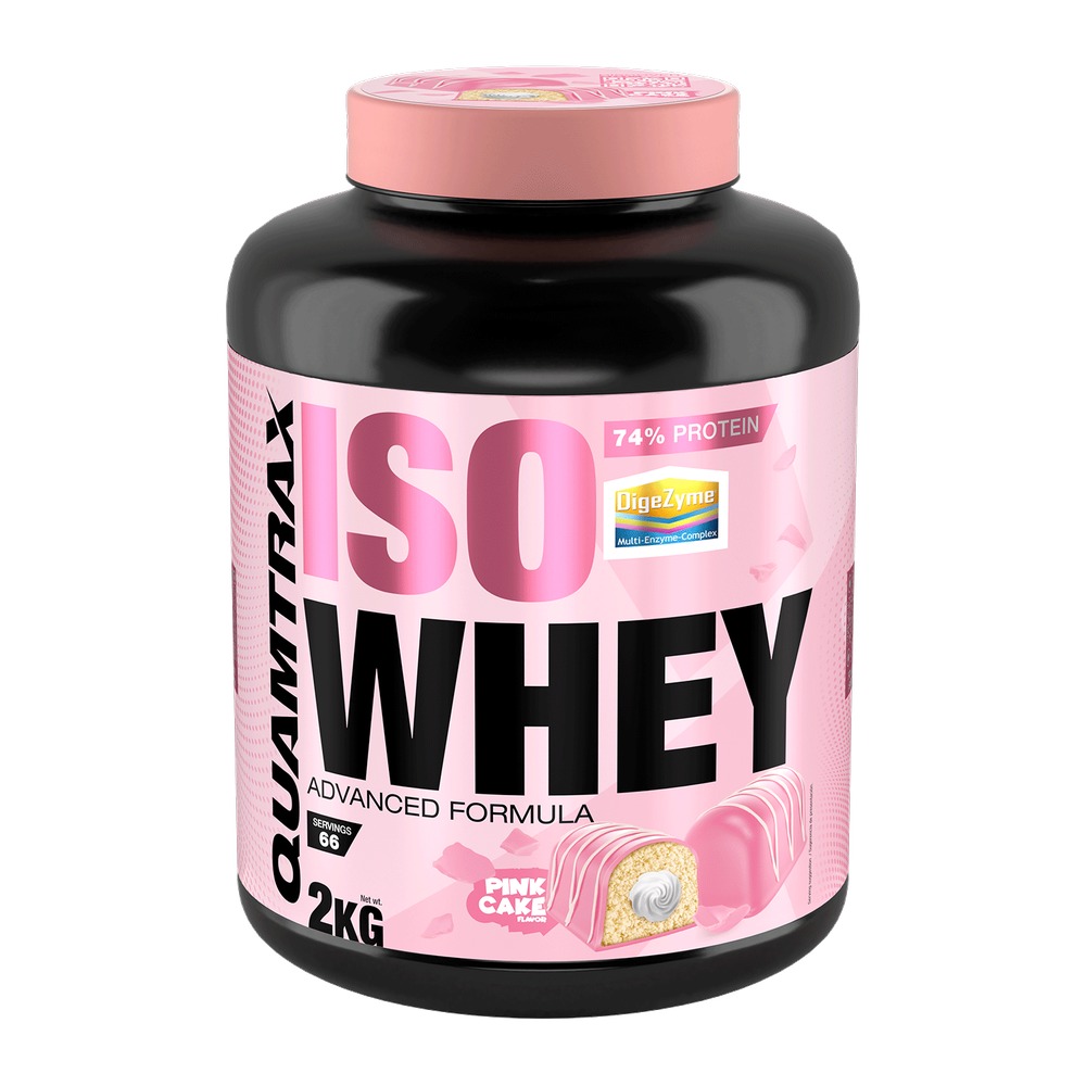 Quamtrax Iso Whey - Pink Cake (2000g)