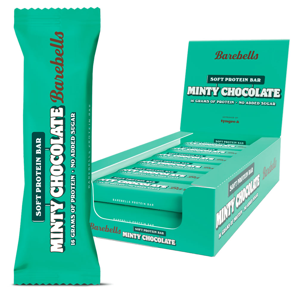 Barebells Proteinbar Minty Chocolate (12 x 55g)