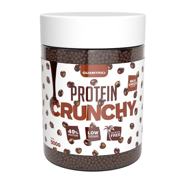 Quamtrax Protein Crunchy - Milk Chocolate (500g)