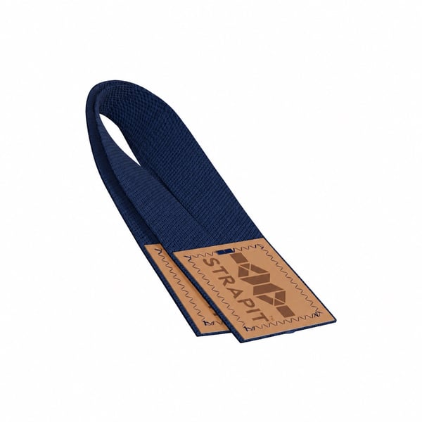 StrapIt Lifting Straps – Navy – Standard - Accessories