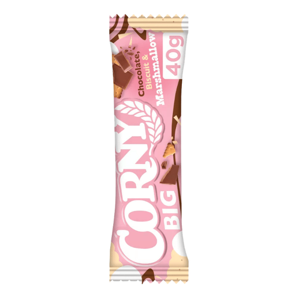 Corny Big Chocolate Biscuit & Marshmallow (24 x 40g)