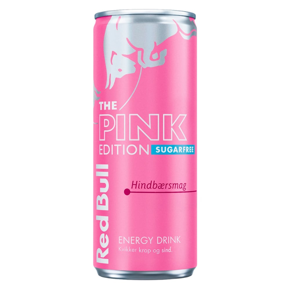 Red Bull Pink Edition - Hindbær (24 x 250ml)