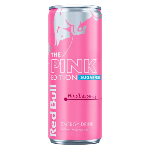 Red Bull Pink Edition - Hindbær (24 x 250ml)