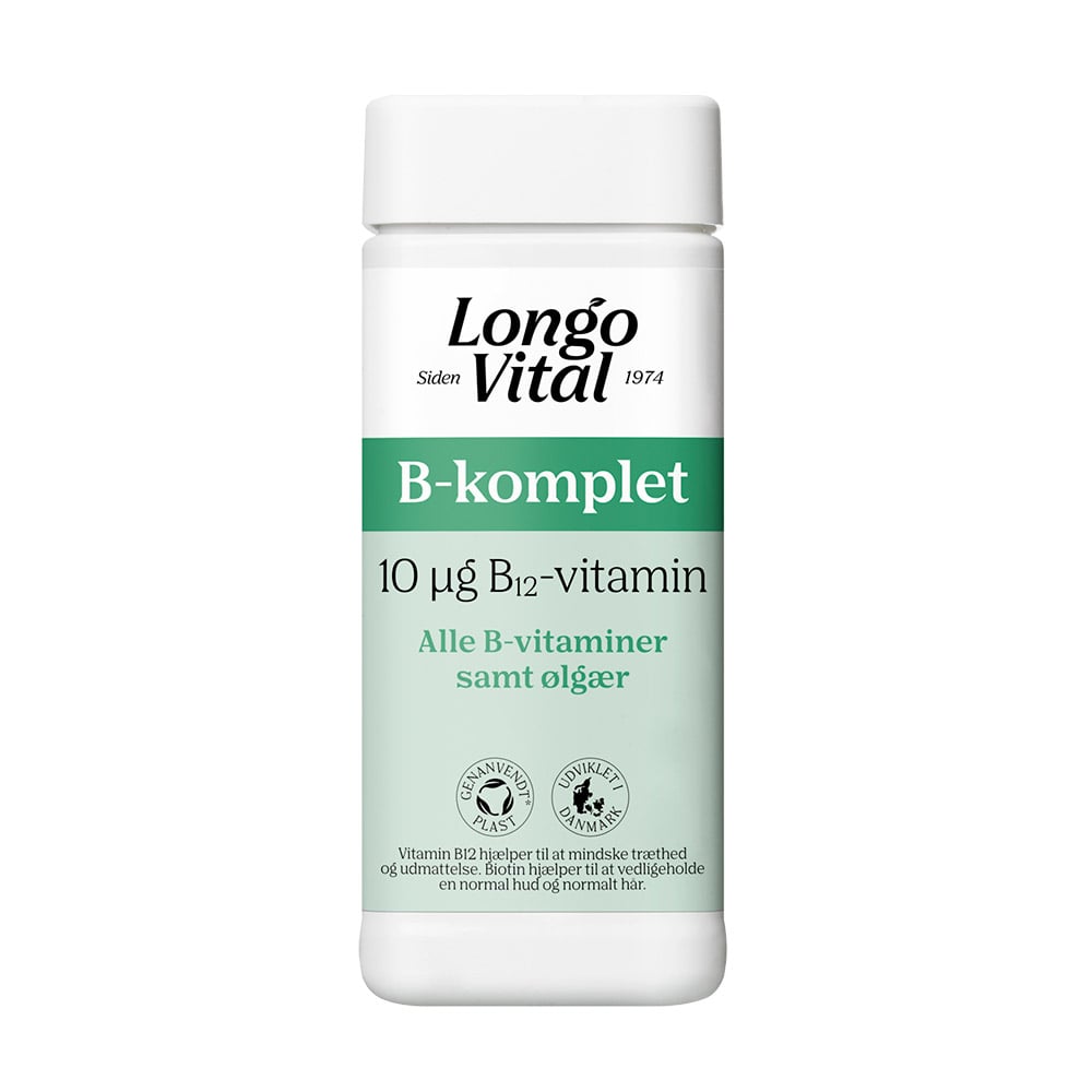 Longo Vital B-komplet (180 tabs)