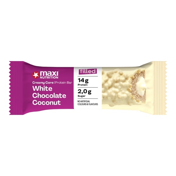 MaxiNutrition Creamy Core Protein Bar - White Chocolate Coconut (45g) - Proteinbar