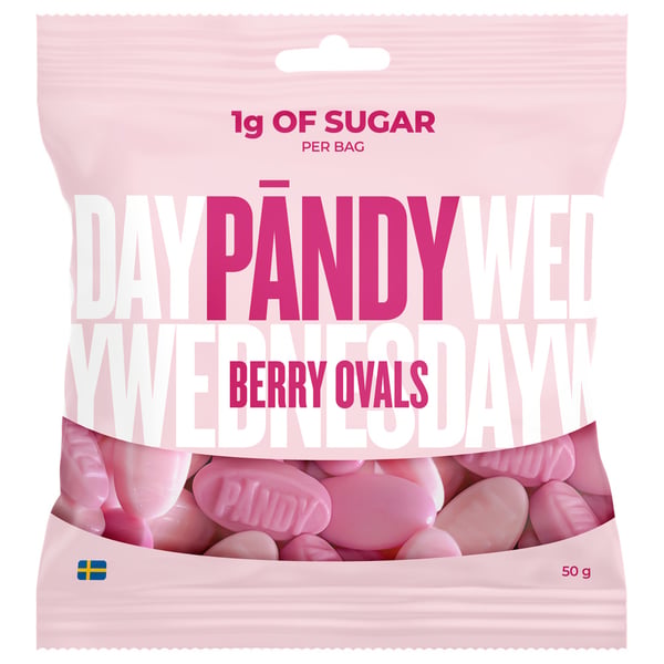 Pandy Berry Ovals (50g) - Slik