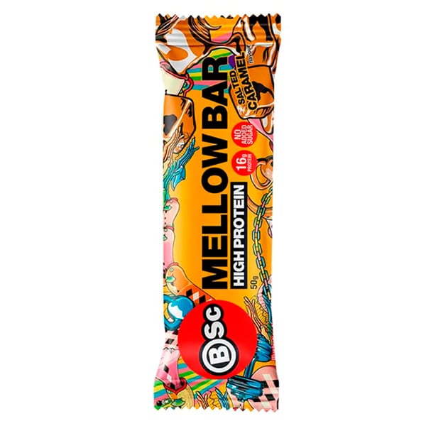 Body Science Mellow Bar - Salted Caramel (12 x 50g)
