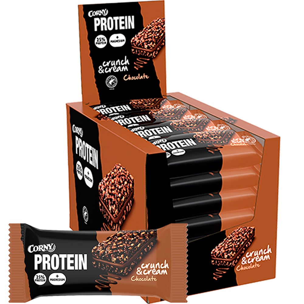 Corny Protein Crunch & Cream Chocolate (24 x 35 g)