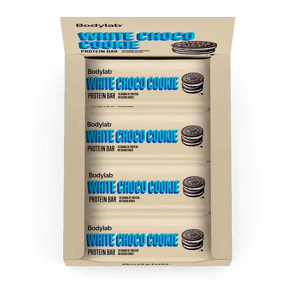 Bodylab Protein Bar – White Choco Cookie (12 x 55g)