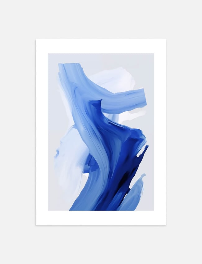 Deep Blue Abstraction 02