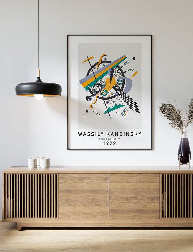 Kleine Welten IV - Wassily Kandinsky