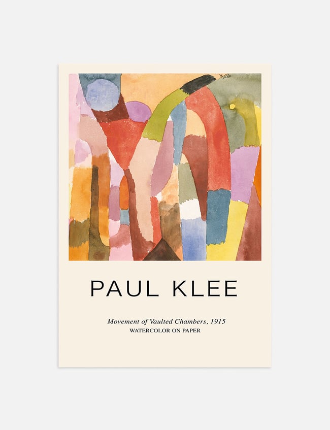 Movement of Vaulted Chambers - Paul Klee