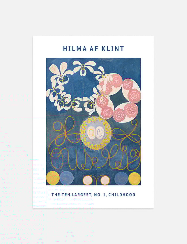 The ten largest, No. 1, childhood - Hilma af Klint